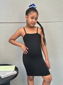 Tween Girls Buy One Get One Free, Fashion Street Colorful Sheer See-Through Mesh Dress With Built-In Black Suspender Dress, Back To School, Sweet And Cool Girl, Y2K