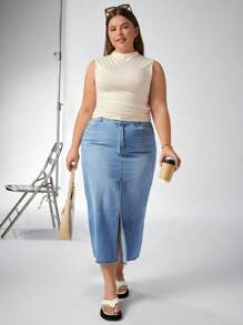 Auralis 3pcs Women Plus Size Sleeveless Fitted Basic Tank Top - Red - View 3