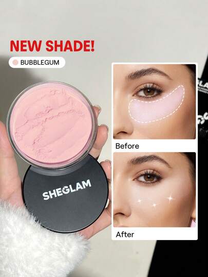 SHEGLAM Baked Glow 定妝粉 品牌 美容 化妝 化妝品 適合女性與女孩 完美搭配冬季 Y2K 時尚 流行 生日禮物 假期 派對準備就緒 最佳顏色