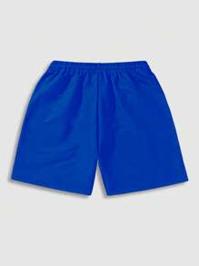 ROMWE MEN Street Life Set de 2 piezas de camiseta de manga corta con gráfico de retrato masculino y shorts, apto para uso diario, primavera/verano
