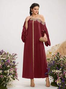 Al Najma Turkish & Arabic Traditional Maxi Dress