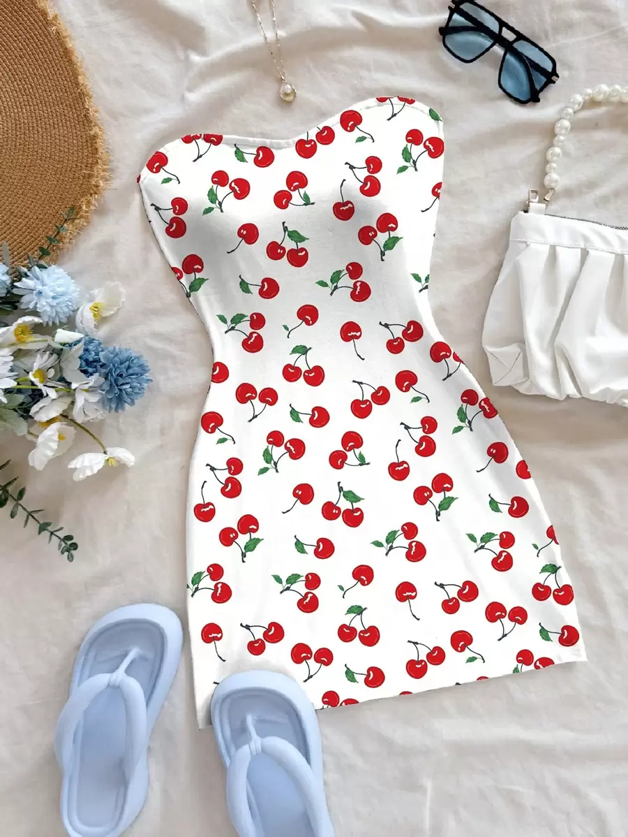 Soleia Women Mini Dresses - White - View 1