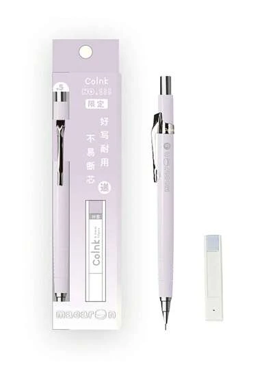 1套马卡龙色自动铅笔套装 返校季