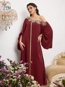 Al Najma Turkish & Arabic Traditional Maxi Dress