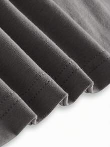 Modmama Maternity Summer Casual Shoulder Strap Round Neck Tight Tank Top, Multiple Colors - Grey - View 15