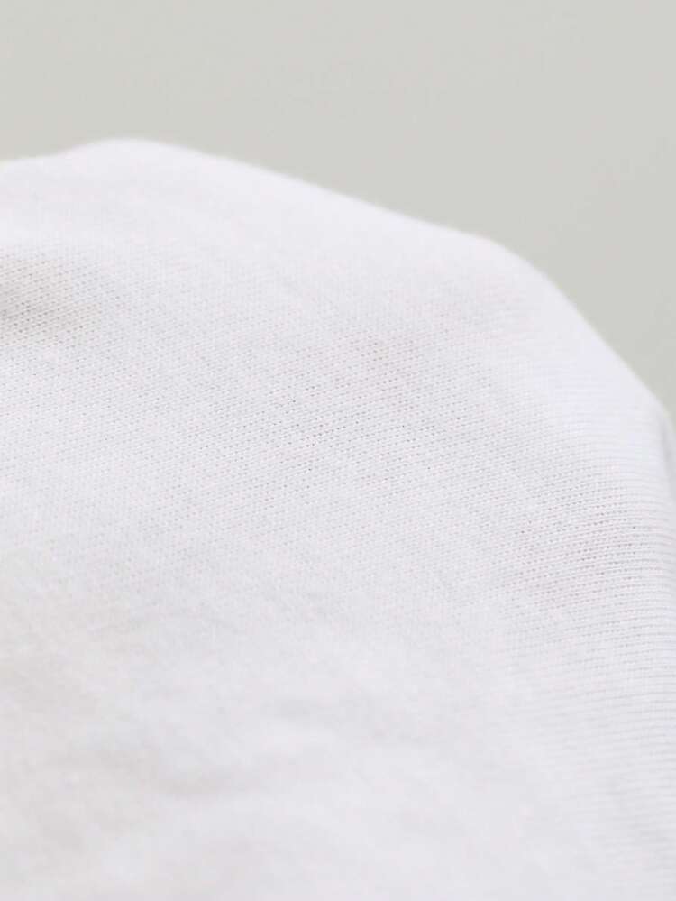 Button Detail Asymmetrical Hem Tee,Crop Tops Women