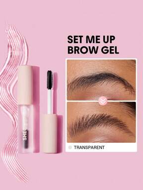 SHEGLAM Set Me Up Brow Gel De Cejas De Larga DuracióN, Resistente Al Agua, Transparente, Gel Para Cejas De Larga DuracióN, A Prueba De Manchas, Hidratante, Maquillaje Para Cejas Para El , Navidad Marca Belleza Maquillaje CosméTico Para Mujeres NiñAs Perfecto Para OtoñO Invierno Ideal Para Y2K Elegante Moda Adecuado Para CumpleañOs Navidad Presente Fiesta Listo Mejor Color