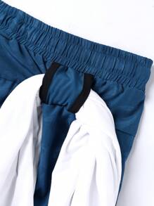 Manfinity Sport Corelite 1 szt. Męskie spodenki fitness, spodenki do biegania, spodenki do koszykówki, z podszewką Quick-Dry i konstrukcją 2 w 1, wiosna i lato