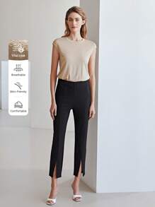 MOTF PREMIUM Damskie T-shirty Prosty Casual