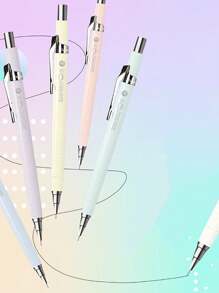 1套马卡龙色自动铅笔套装 返校季 - 紫色 - 查看 6