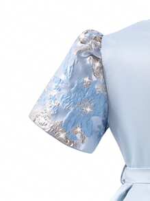 Vestido con estampado floral para chicas adolescentes, cómodo y a la moda para el verano, imprescindible para chicas bonitas y dulces