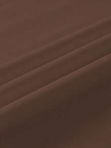 EMERY ROSE Plus Size Women Cowboy Boots & Hat Letter Pattern Printed T-Shirt Casual Short Sleeve Round Neck Top Graphic Tees Women Tops - Coffee Brown - View 5