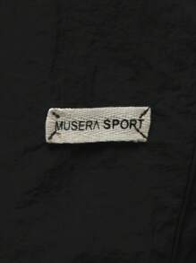 Musera Sport Women Nylon Straight Leg Logo Patch Sports Pants Trousers,Padel, Tennis, Pickleball Gym Fitness