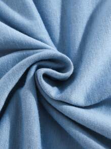 SHEIN Leap Crew 6pcs Set Young Boys Casual School Style Fashion Versatile Soft Short Sleeve T-Shirt And Shorts, English Graphic, Comfortable & Practical, Suitable For Spring/Summer - Black - View 7