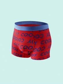 7pcs/Pack Tween Boys Cartoon Print Comfortable Boxer Briefs - Multicolor - View 5