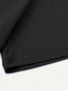 Manfinity Dauomo 黑死病 T 恤、中世纪老鼠印花 T 恤、哥特式垃圾服装、历史 T 恤、恐怖哥特美学男士 T 恤 - 黑色 - 查看 3