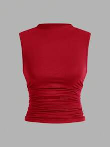 Auralis 3pcs Women Plus Size Sleeveless Fitted Basic Tank Top - Red - View 14