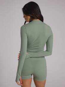 Musera Sport Long Sleeve Sculpt Fitted Active Top Musera Sport Active, Padel, Tennis, Pickleball