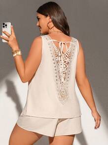 Breezaya Plus Size 2pcs Women Summer St. Patrick's Day Rave Outfits, Festival/Spring Break Boho Chic Outfits