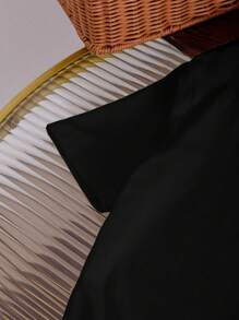 Sparklyn Tween Girl "Wait I'm Thinking" 3D Cat Print Round Neck Short Sleeve Funny Graphic T-Shirt