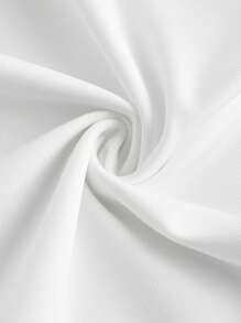 SHEIN MOD 2pcs Women Casual Ruched Bodycon Mini Skirt Set Chic Dress