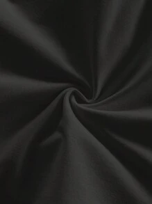 Soleia 女士休闲花卉印花抹胸短款度假上衣 - 黑色 - 查看 4