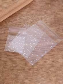 100pcs Polka Dot Pattern Gift Bag Simple Practical Multifunctional Different Sizes To Choose For Wedding Graduation Wrap Back To School Packing Supplies - Multicolor - View 12