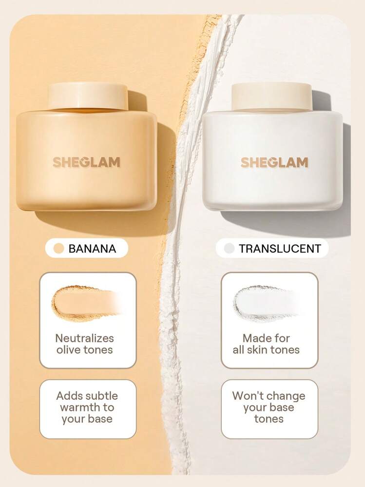 SHEGLAM Blur In A Bottle Loose Setting Powder - Translucent - View 8