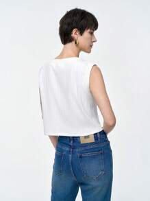 SHEIN Clasi 新款女士百搭舒适短上衣，设计简约时尚，高品质外套休闲背心