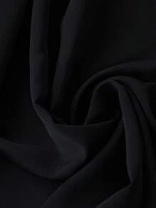 SHEIN Lacomfia Camisa casual con bordado geométrico para vacaciones en tallas grandes