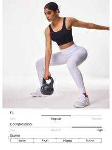 Gameset SHEIN Sport High Impact Seamless Sports Bras ,Sports Bra With Sewn-In Pads, High Impact Support With Non-Removable Pads Molded Cups,For Women High Support Racerback,Workout, Yoga, Running - Black - View 5