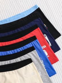 6pcs/Set Retro Game Console Print Boxer Briefs For Teenage Boys - Multicolor - View 3