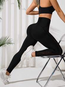 Easithlete Minimalist Solid Color High-Waist Seamless Yoga Pants
