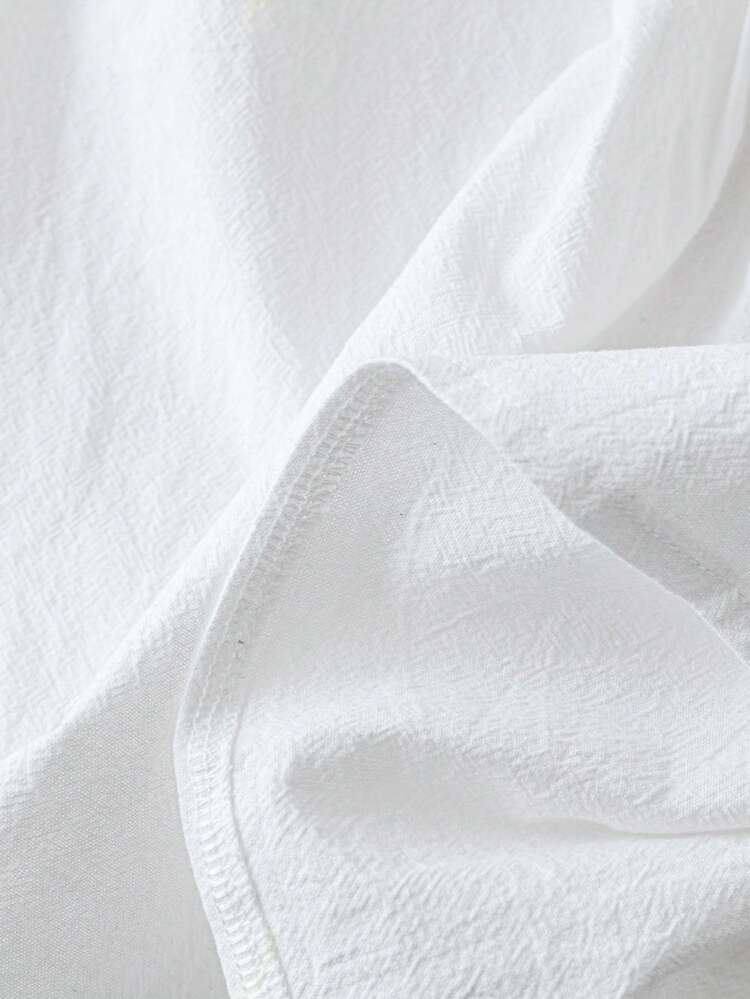 Women's V-Neck Sleeveless Vintage Casual Embroidered Blouse For Summer Linen European Summer Women's Summer Clothes  Women Summer Clothes