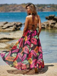 SHEIN Swim Minimalist Summer Kimono Cover Up
