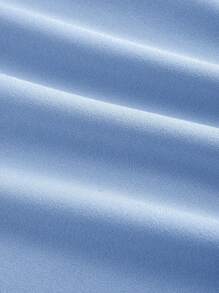 SHEIN MOD Vestido azul ajustado con volantes y estampado floral, vestido azul, vestido de santa, vestido de fiesta para mujeres, vestido para Año Nuevo