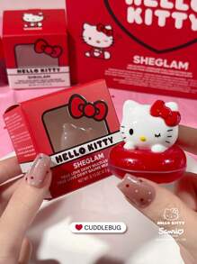 Hello Kitty｜SHEGLAM 真愛露水多用途潤唇膏-Cuddlebug 品牌 美容 化妝 化妝品 適合女性與女孩 完美搭配夏季春季 Y2K 時尚 流行 生日 母親節禮物 假期 派對準備就緒 最佳顏色 - Cuddlebug - 查看 1