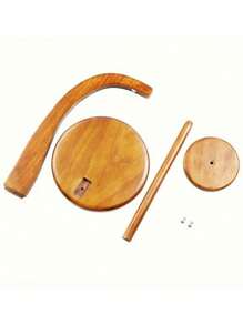 1pc Wooden Yarn Holder For Knitting Crochet, Rotatable Yarn Holder With Twirling, Mechanism Spinning Yarn Holder For Knitting, Prevent Yarn Tangling & Winding, DIY Craft Knitting Supplies,Yarn Holder Gift For Knitting Craft Lovers Accessories Supplies