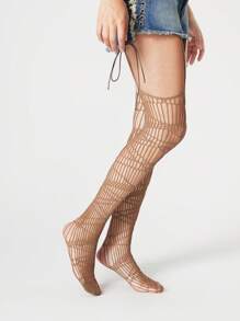 ROMWE Grunge Punk Medias/Pantimedias/Calcetines/Mallas para mujer