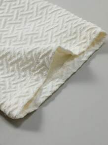 Manfinity CasualCool Bộ áo sơ mi và quần short đơn hàng ngày tay ngắn màu trơn dành cho nam - Màu be - Xem 7