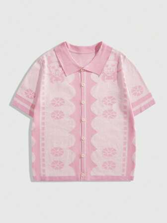 Street Life Men's Color Block Jacquard Knit Sweater, Vacation