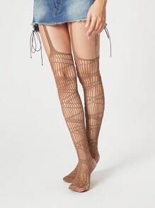 ROMWE Grunge Punk Medias/Pantimedias/Calcetines/Mallas para mujer