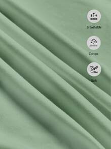 SHEIN 女宝宝休闲卡通图案短袖圆领上衣，适合夏季