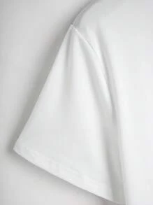 INAWLY Solva Women Short Sleeve T-Shirt, Minimalist And Fashionable, Suitable For Summer