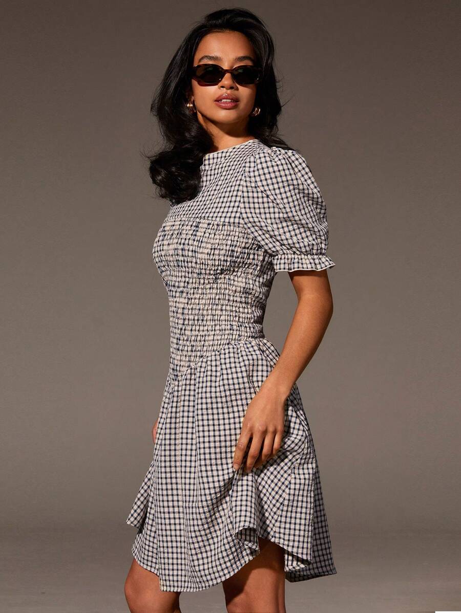 Athîral Women Short Dresses,Western Wear Women - Blue - View 1