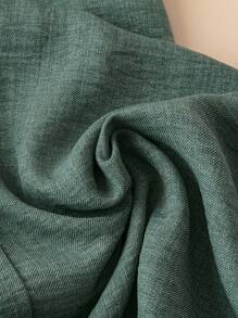 Rusticease 女士简约纯色休闲长裤，夏季 - 綠色 - 查看 3