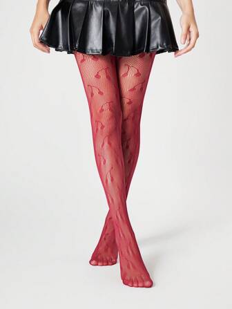 Grunge Punk Medias/Panties/Mallas de nailon para mujer, adecuadas para combinar con faldas