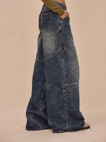 MUSERA Women Jeans 90's Streetwear Cute Summer Thanksgiving