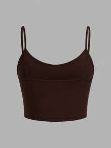 SHEIN EZwear 3 件套女士紧身短款休闲吊带背心，适合夏季 - 彩色 - 查看 9