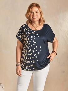 EMERY ROSE Camiseta feminina de manga curta, minimalista e moderna, adequada para o verão